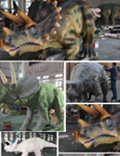 自貢仿真恐龍模型,機電昆蟲生產廠家,玻璃鋼雕塑模型定制,彩燈、花燈制作廠商,三合恐龍定制工廠
